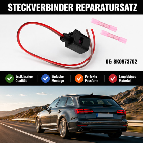 Polig stecker - 2-polig,